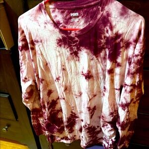 Pink tie dye shirt